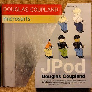 Douglas Coupland 2-BOOK BUNDLE: Microserfs & JPOD (Listing is for BOTH books)